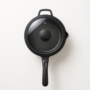 Non-Stick Saucepan with Lid – main product image