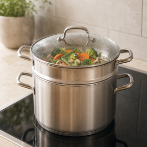 Mini Stainless Steel Steamers – product detail view 2