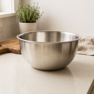 Stainless Mixing Bowl Set with Vacuum Seal Lids – product detail view 2