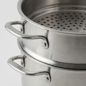 Mini Stainless Steel Steamers, 8 in – detail