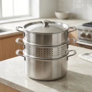 Mini Stainless Steel Steamers, 8 in – life