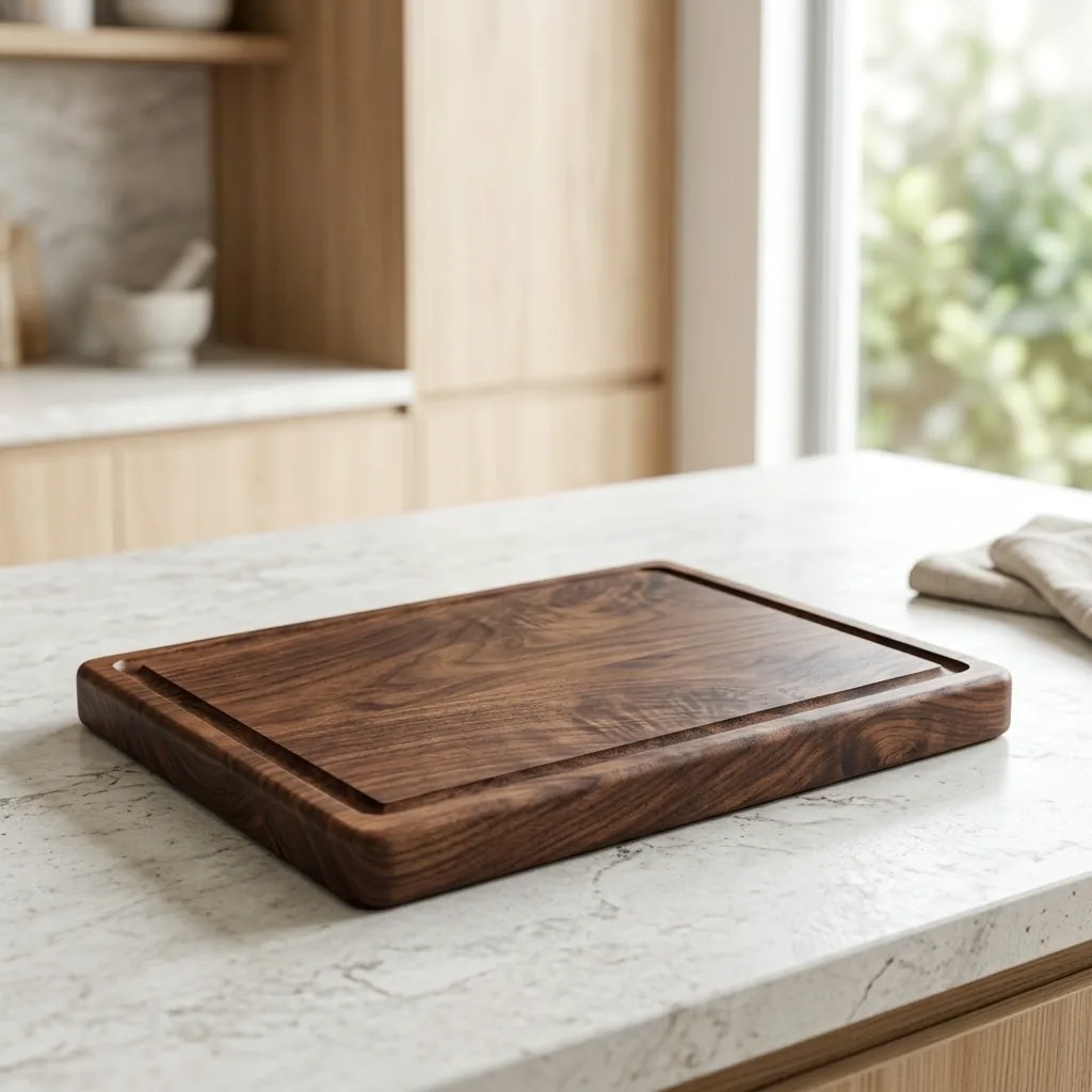Walnut Cutting Board, Medium – life