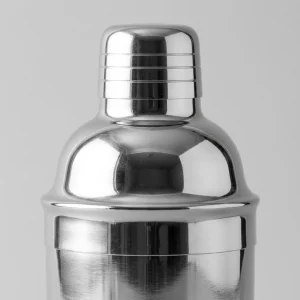 Cocktail Shaker, Chrome, 25 oz – detail