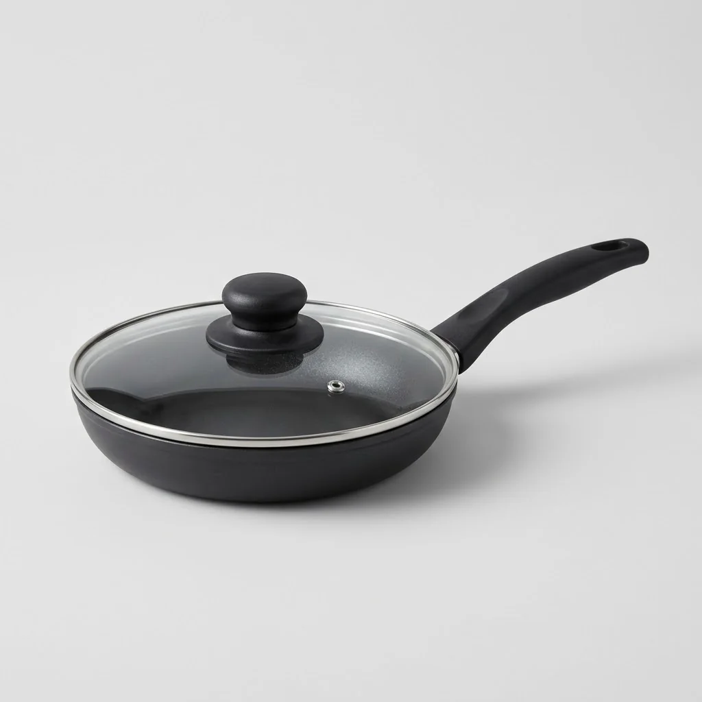 Non-Stick Fry Pan with Lid, 7 in – main product image