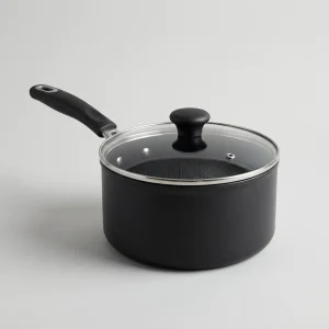 Non-Stick Saucepan with Lid, 2 Qt