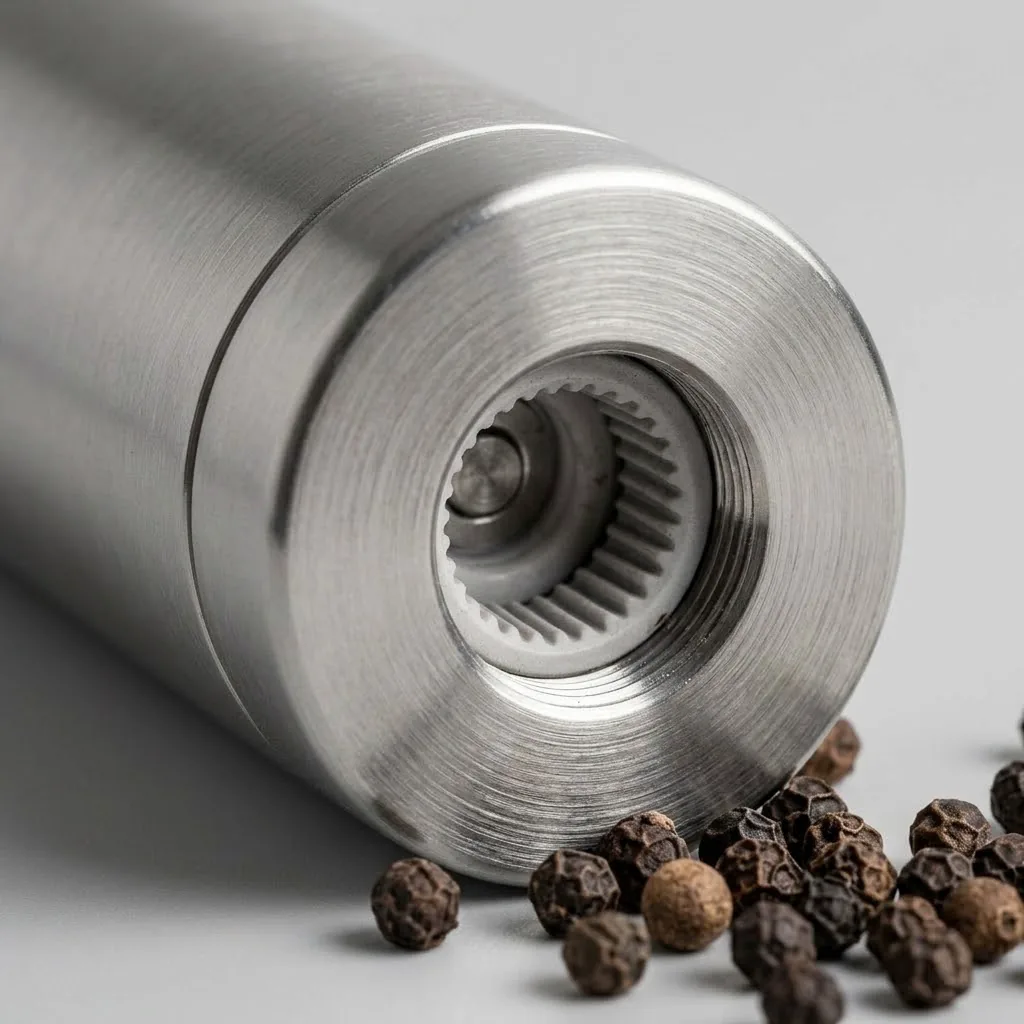 Premium Pepper Grinder, 8 in – detail